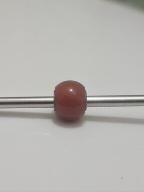 Trollbeads Round Red Onix Stone